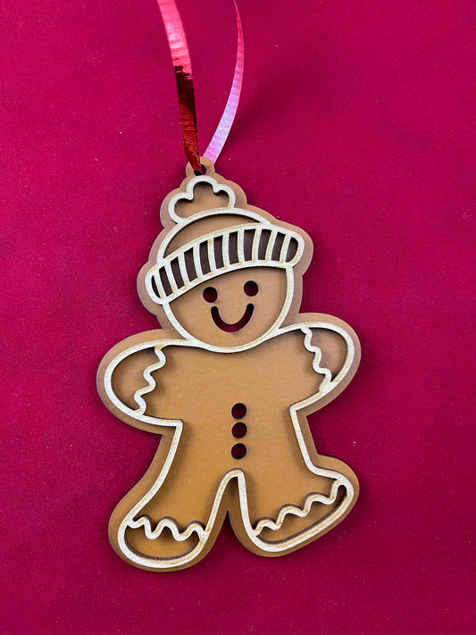 Christmas Ornament, Ginger Bread Man