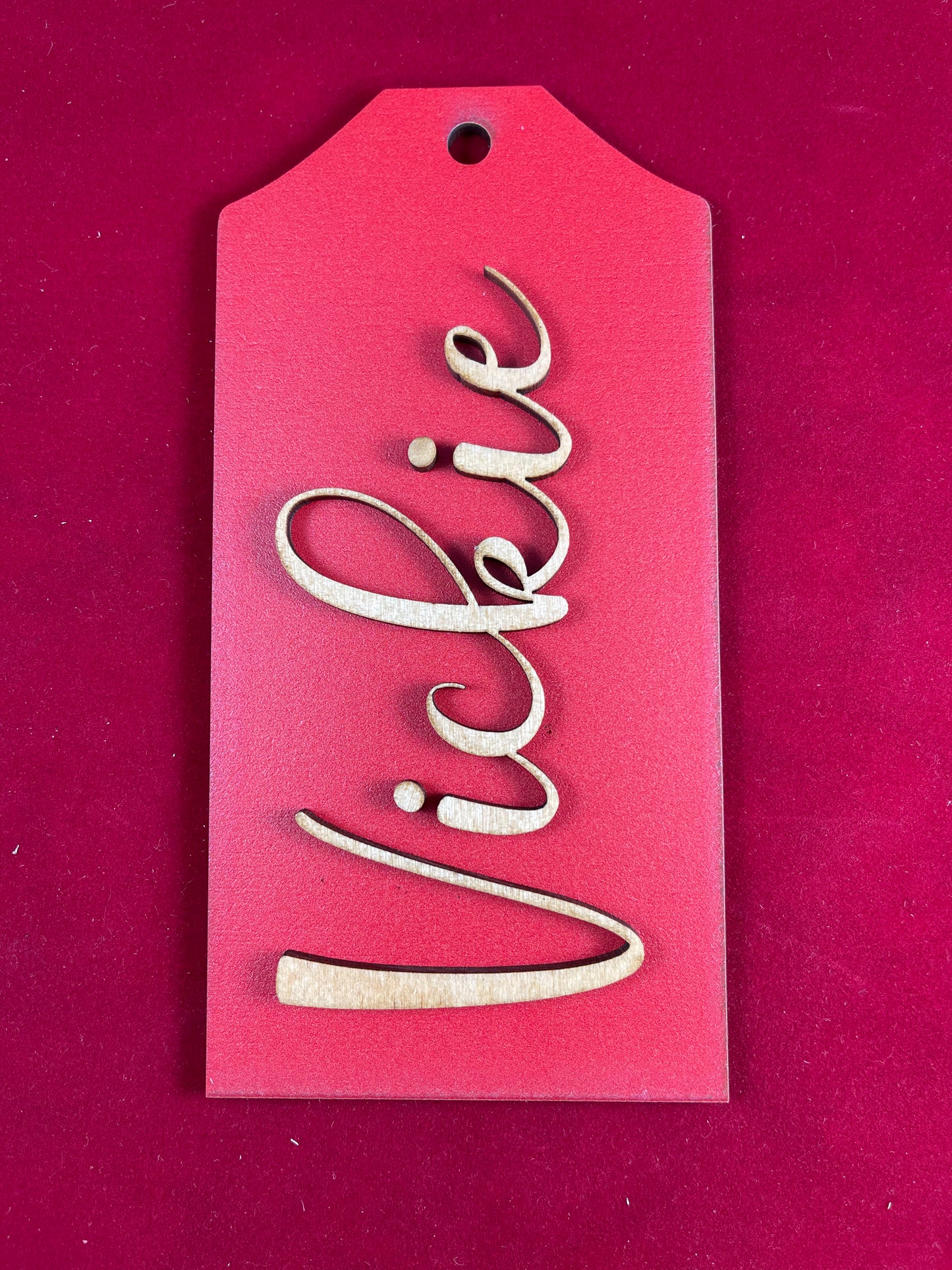 Stocking Tag, Custom